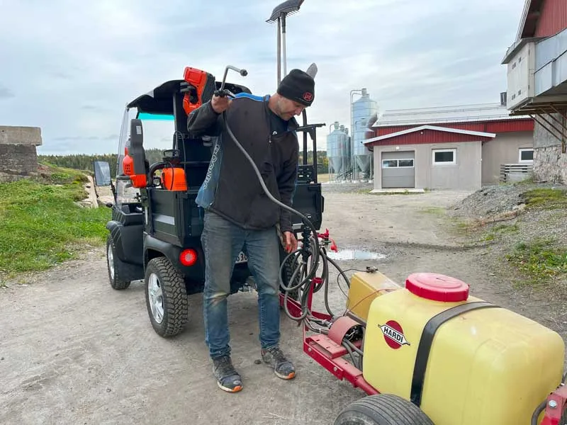 paxster compact på tomb jordbruksskole