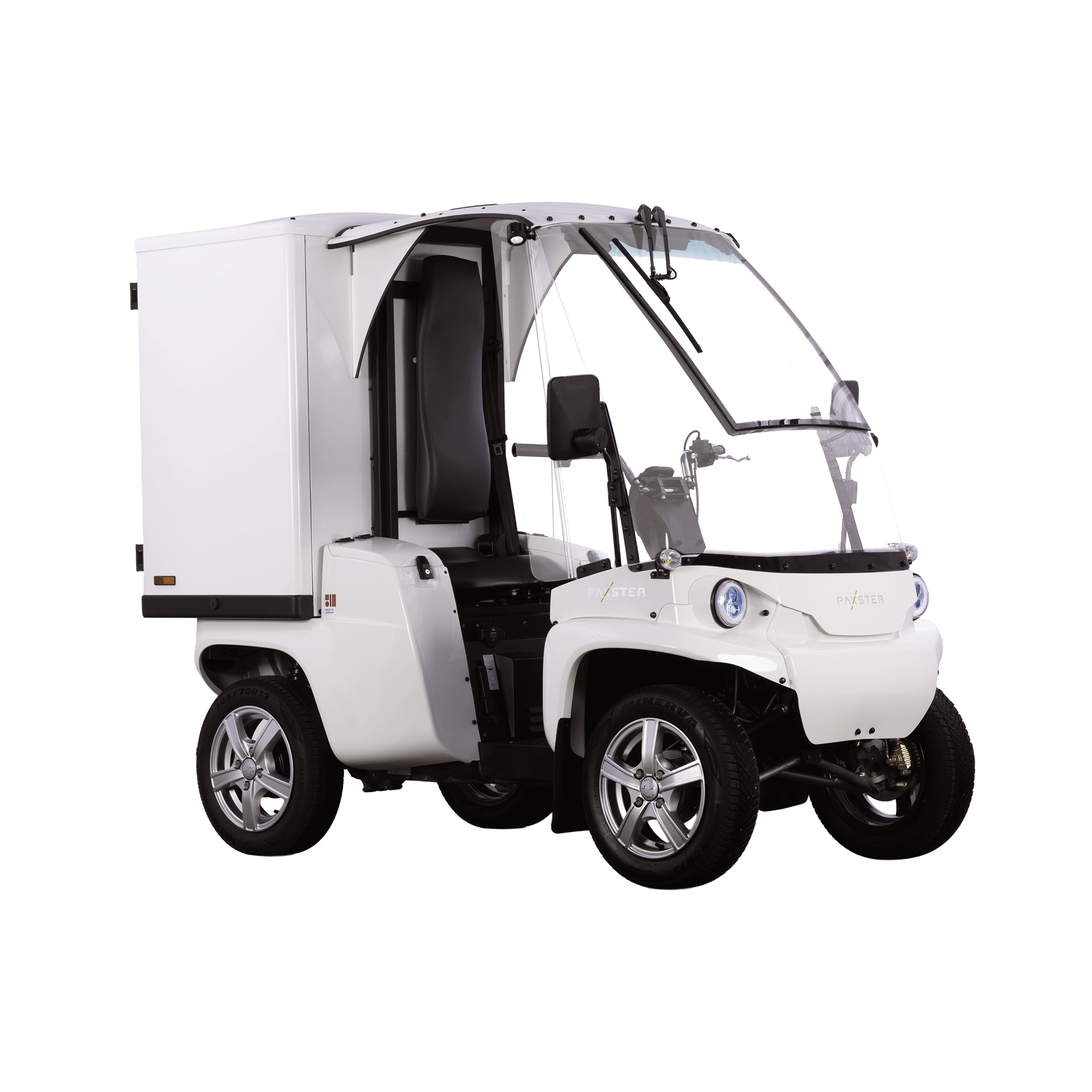 paxster cargo front right side