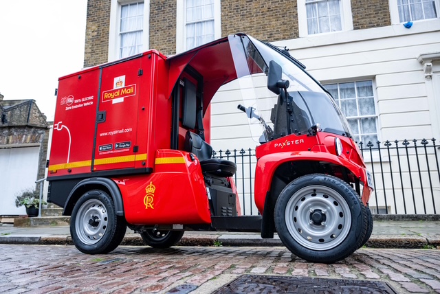 royal mail choose paxster delivery vehicle