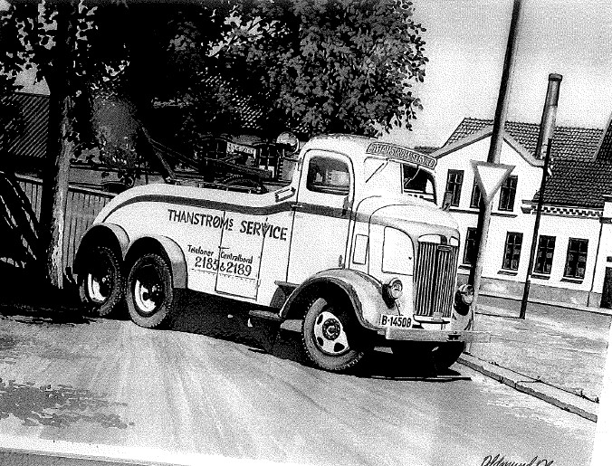 thanstrøm bil halden har blitt paxster forhandler historisk tegning